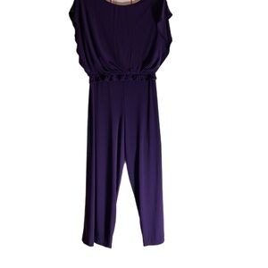 Emma & Michele Deep Purple Sleeveless 2 Piece